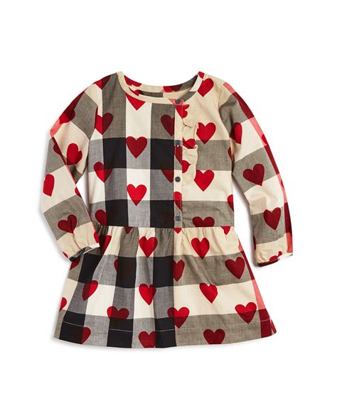 burberry girls heart dress|burberry girls jacket.